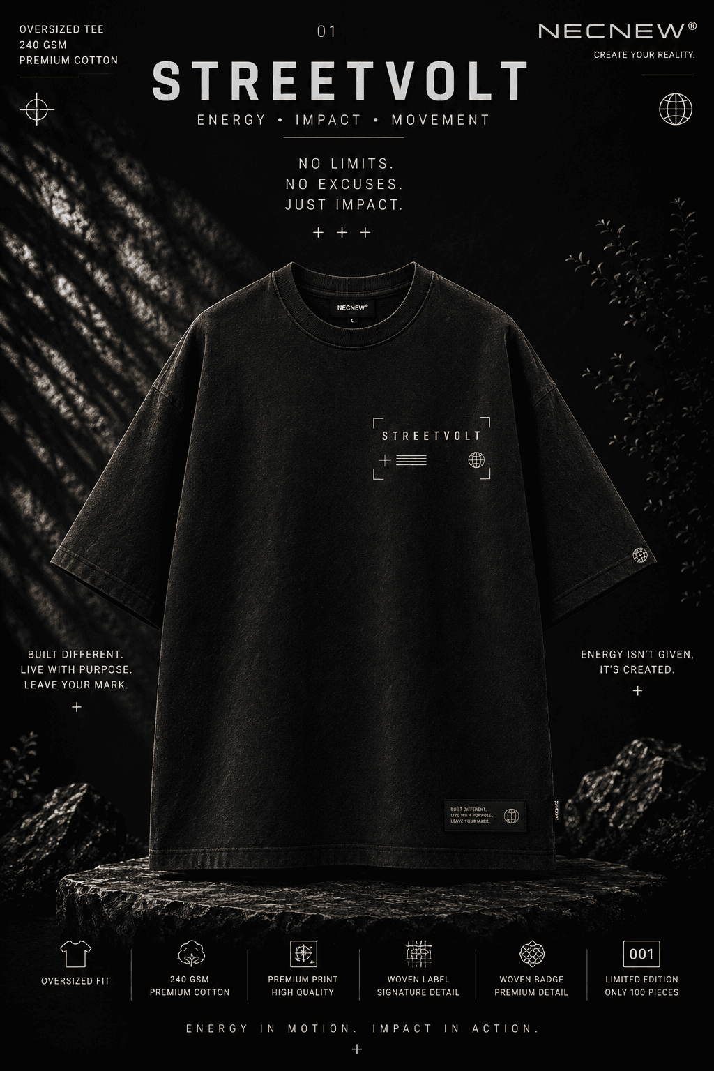 Streetvolt Oversized Tee